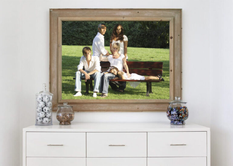 Familienfotos Dortmund Wandbild